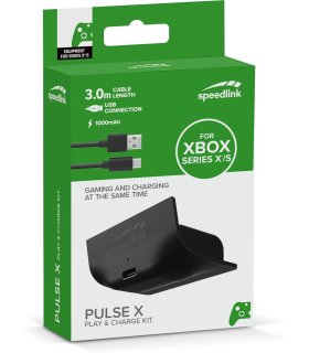 Buy Speedlink PULSE X Play & Charge Kit - Xbox Controller Battery with Attachment for Xbox Series X/S Controller for Great Price