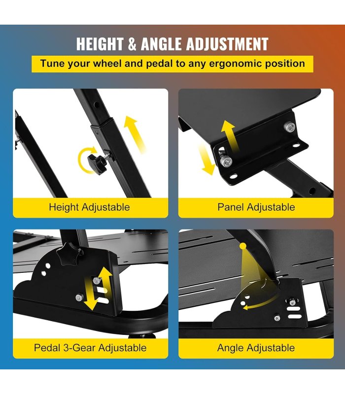 Steering Wheel Stand for Logitech G29 / G920 / G923 with Shifter Stand