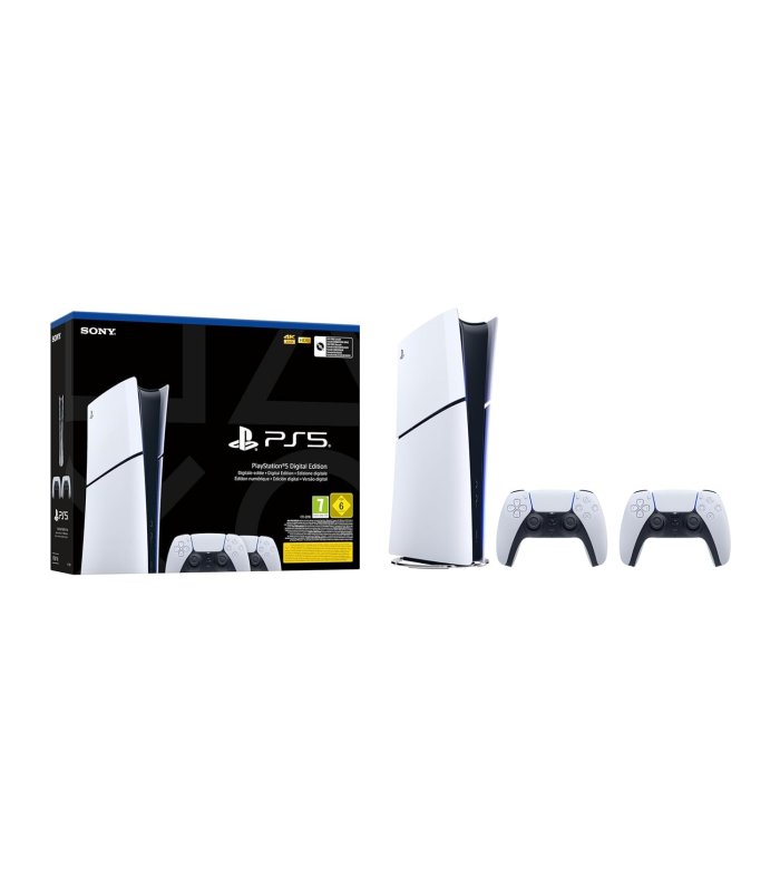 Playstation 5 Slim 1TB Digital edition 2 controllers