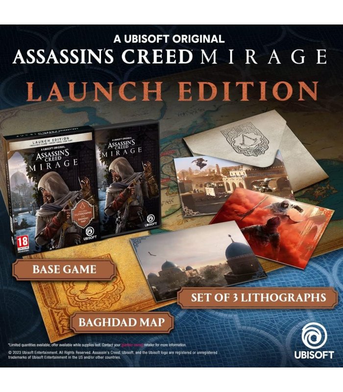 Įsigykite Assassin's Creed Mirage: Launch Edition PS5 Gera Kaina 
