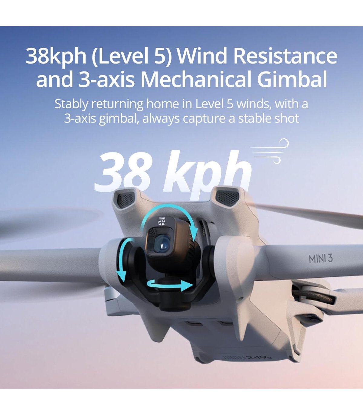 Pirkt DJI Mini 3 drons ar RC-N1 vadības paneli Lieliska cena