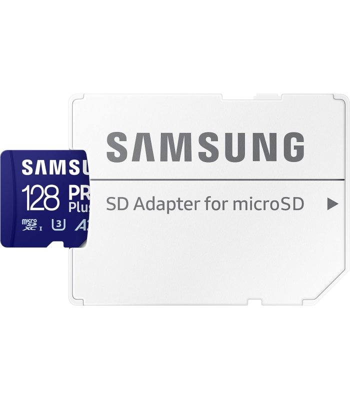 Samsung PRO Plus 128GB MicroSDXC Card + SD Adapter