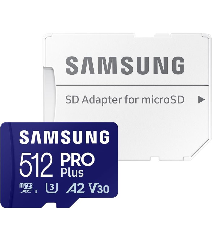 Atminties kortelė Samsung Pro Plus microSDXC 512GB su adapteriu