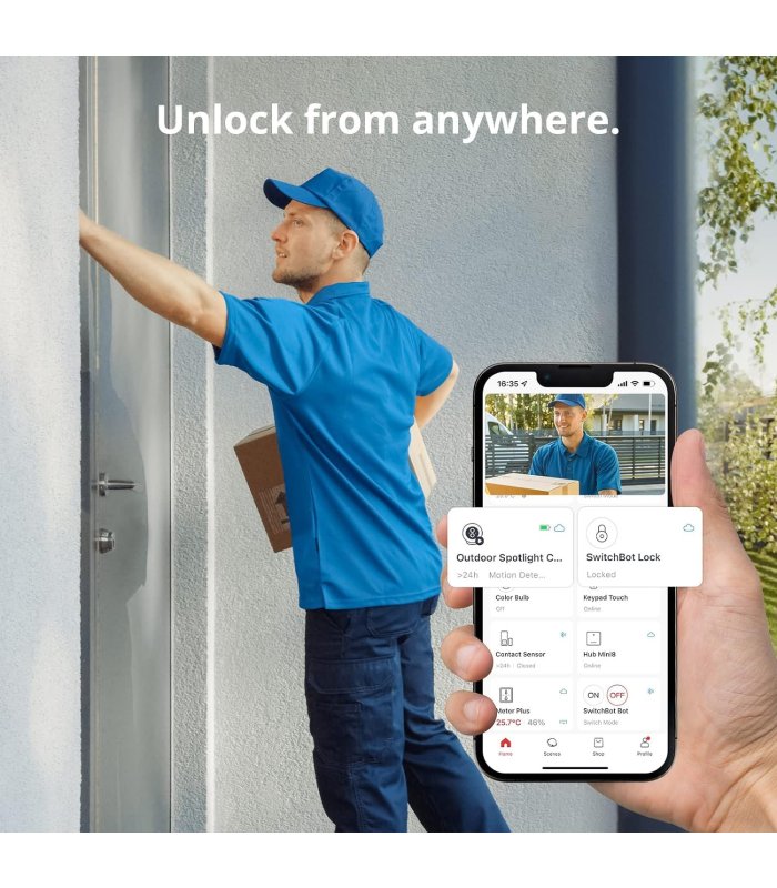 SwitchBot WiFi Smart Lock with Keypad