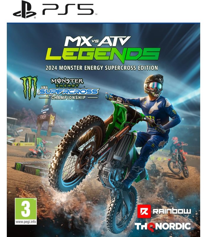 MX vs ATV Legends 2024 Monster Energy PS5