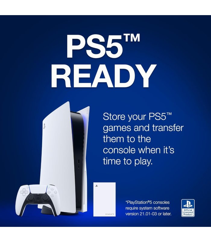 External hard drive Seagate HDD 4TB PS4/PS5