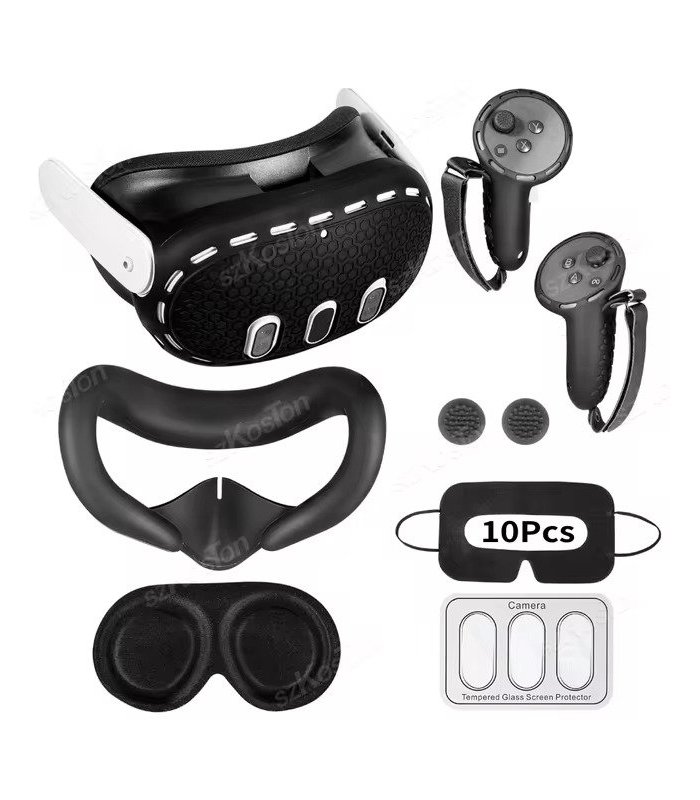 VR Silicone Cover Accessories 7 in 1 for Meta Quest 3