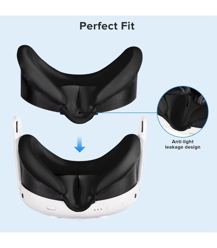 VR Silicone Cover Accessories 7 in 1 for Meta Quest 3