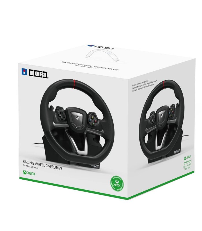 HORI Overdrive sacīkšu ritenis ar pedāļiem Xbox Series X/S / Xbox One / PC [lietots]