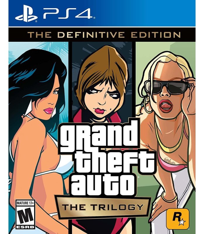 Grand Theft Auto (GTA) The Trilogy The Definitive Edition PS4 [Pre-owned]