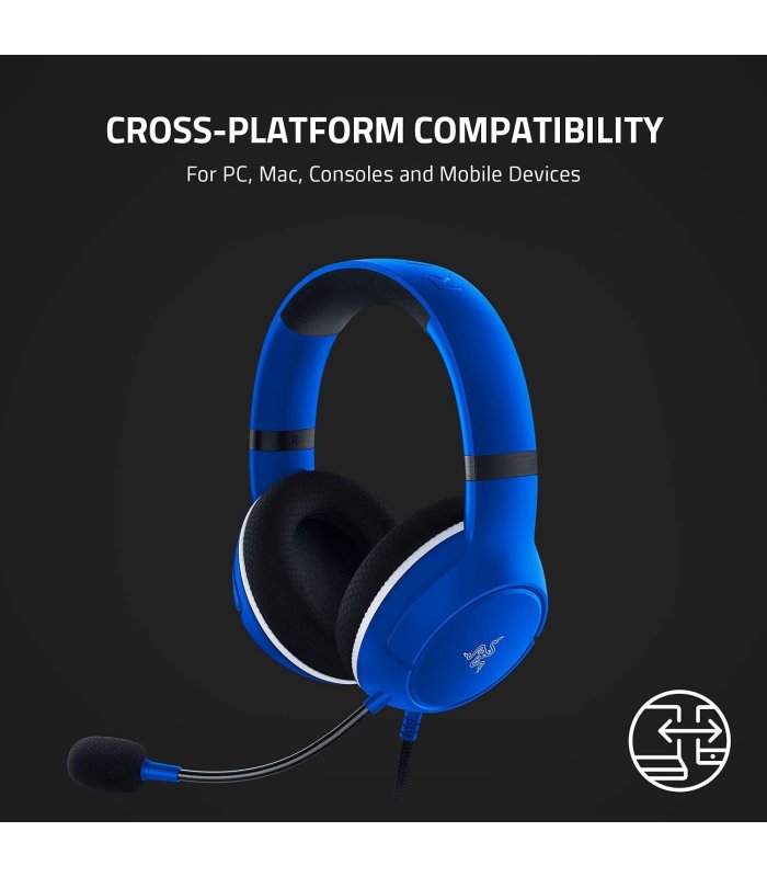 Įsigykite Ausinės Razer Kaira X Xbox Shock Blue Gera Kaina 