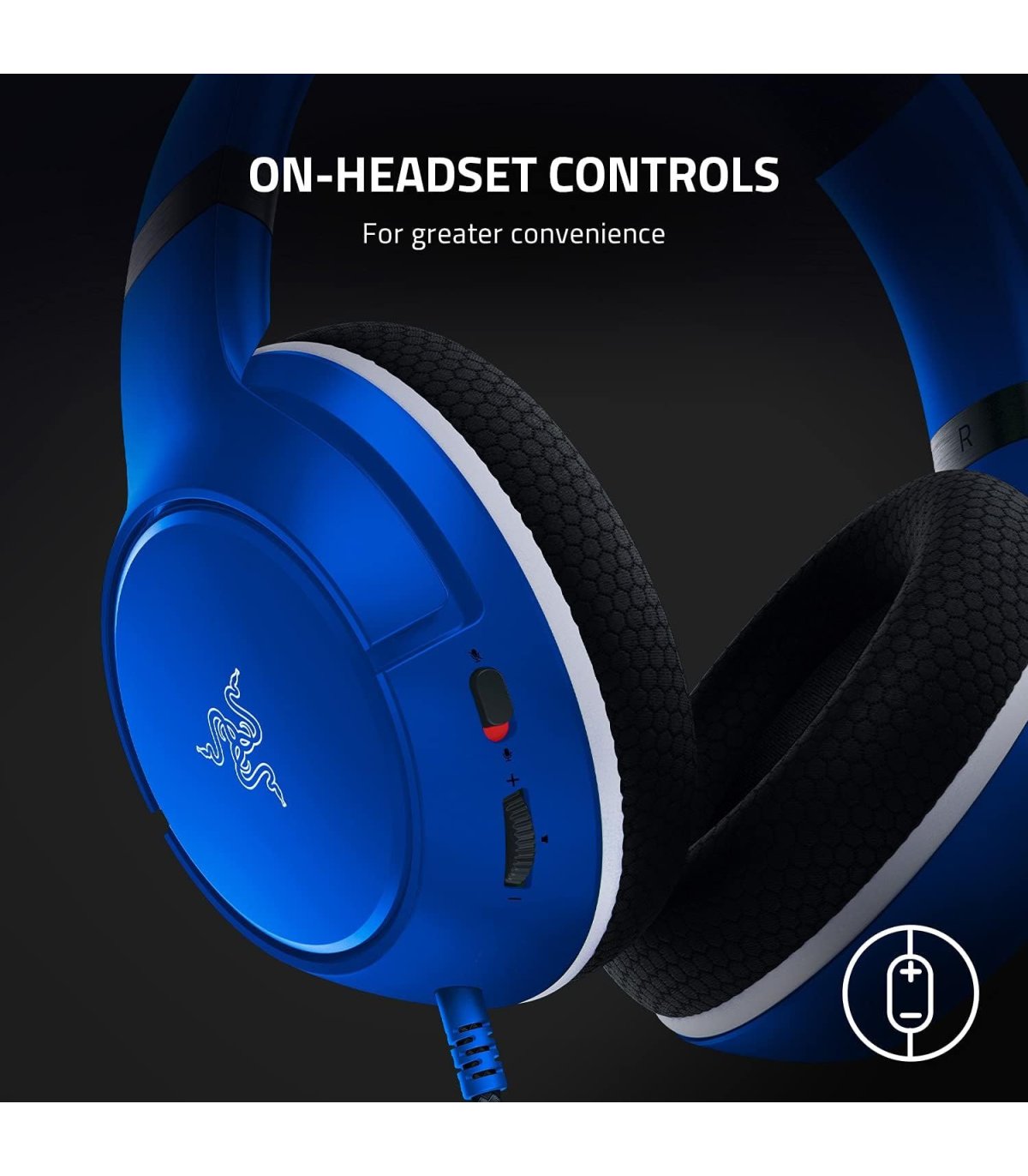 Įsigykite Ausinės Razer Kaira X Xbox Shock Blue Gera Kaina 