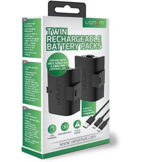 Batteries for Xbox One / Series remote controlers 2 pcs. black