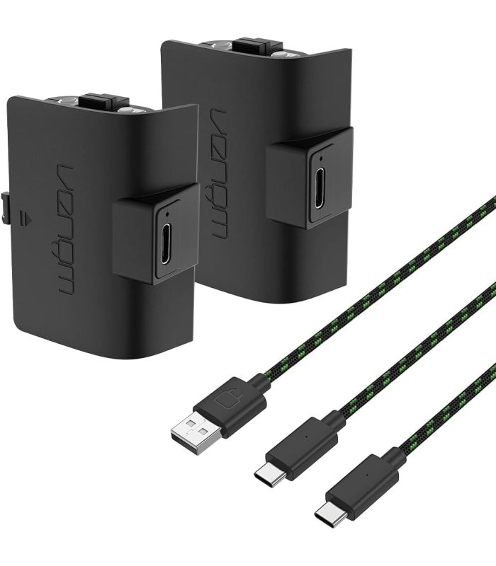 Įsigykite Akumuliatoriai Venom Xbox One / Series pulteliams 2 vnt. juodi Gera Kaina 