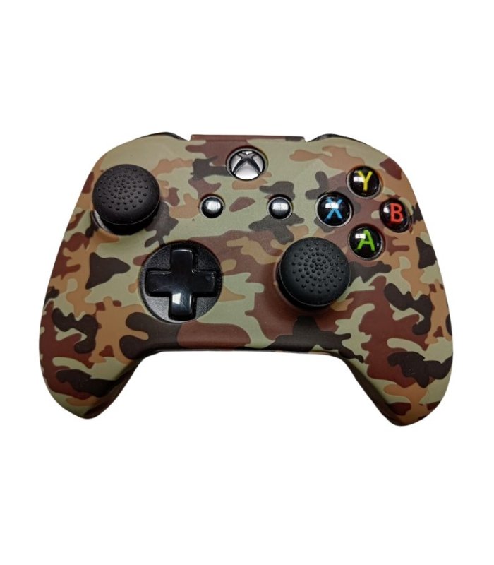 Osta Silikoonkaitse Xbox One'i kontrolleri Brown Camo jaoks Hea hind