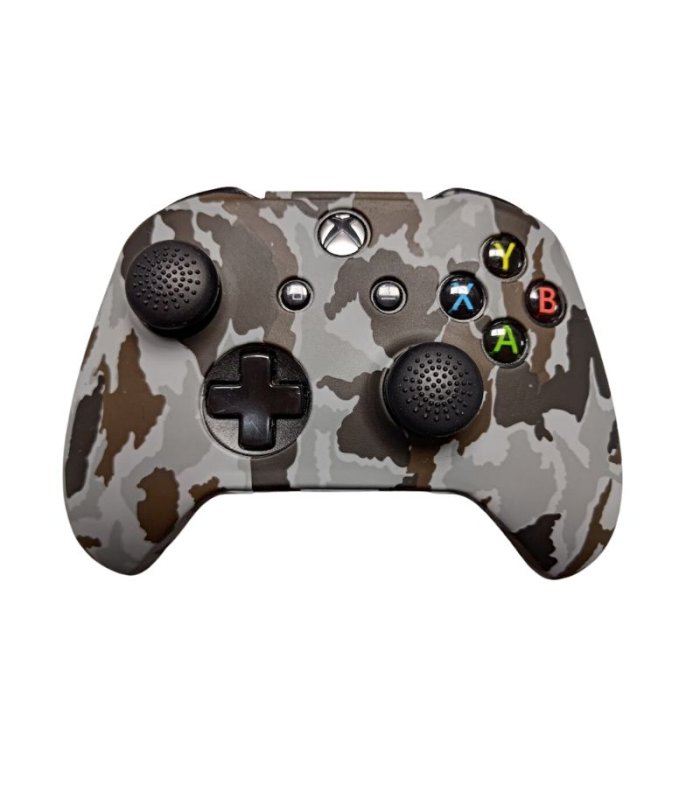Osta Silikoonkaitse Xbox One'i kontrollerile Grey Camo Hea hind