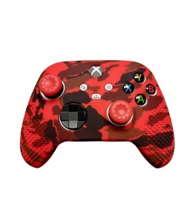 Силиконовая защита для контроллера Xbox Series Red Camo