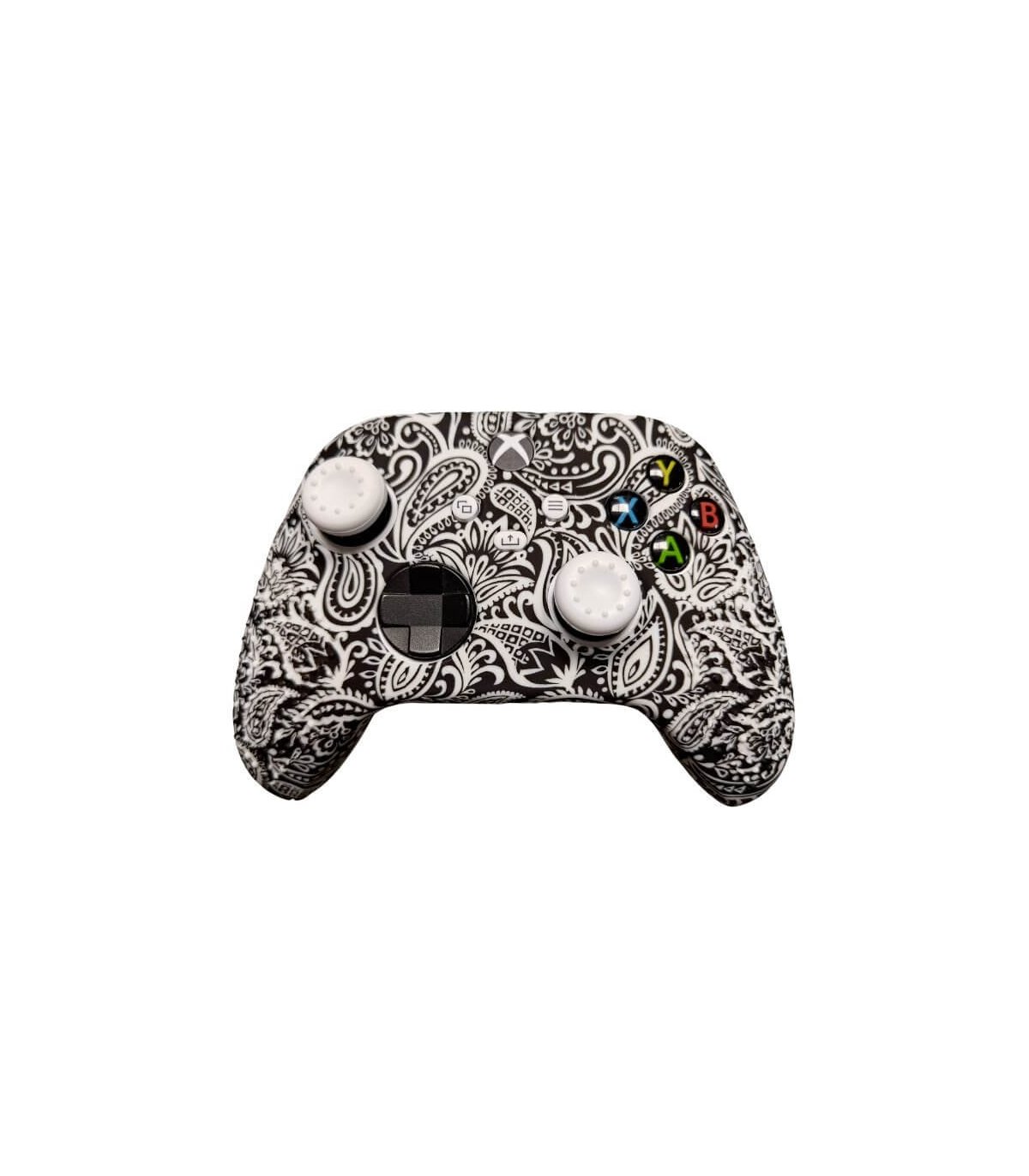 Pirkt Silikona aizsardzība Xbox sērijas kontrolierim White Black Lieliska cena