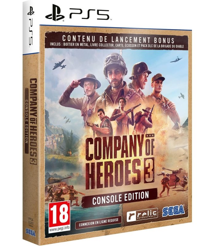 Купить Company of Heroes 3 Steelbook, издание PS5 Отличная цена