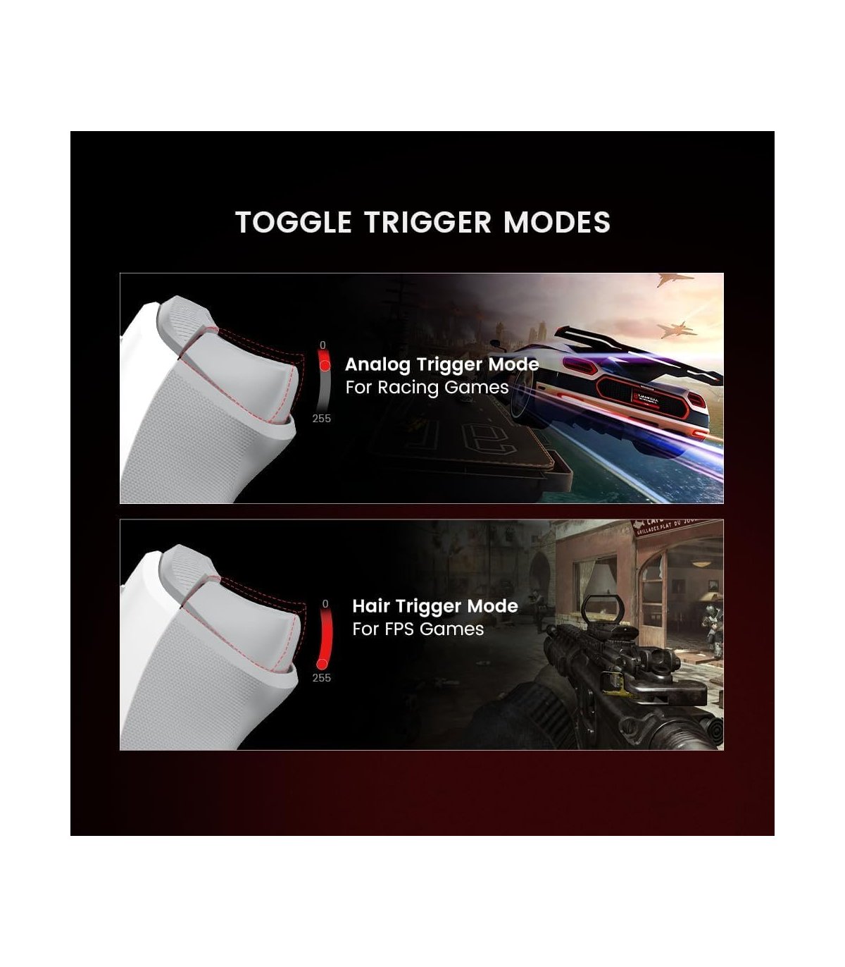 Pirkt Xbox One / sērijas GameSir T7 vadu kontrolieris ar Hall Effect analogiem Lieliska cena