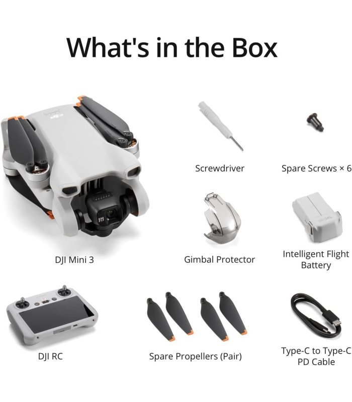Купить Дрон DJI Mini 3 с пультом управления DJI RC + Fly More Combo Отличная цена