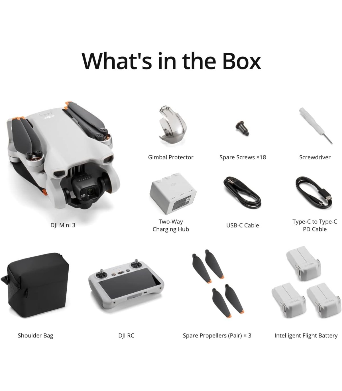 Купить Дрон DJI Mini 3 с пультом управления DJI RC + Fly More Combo Отличная цена