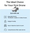 Купить Комбинированный дрон Dji Mini 4K UHD + Fly More Отличная цена
