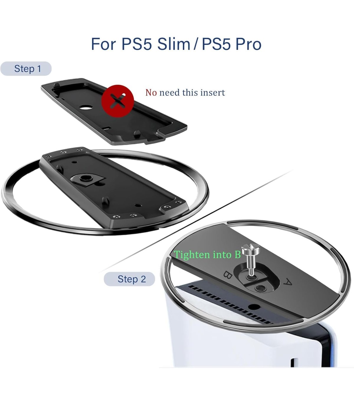 Osta PS5 vertikaalne Chrome'i alus  (PS5 Slim / Pro / standard) Hea hind