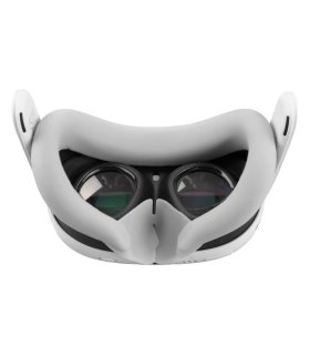 Silicone face mask for Meta Quest 3 glasses White