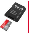 Pirkt SanDisk MicroSDXC UHS-I 128Gb 100MB/s memory card with SD adapter SDSQUAB-128G-GN6MA Lieliska cena