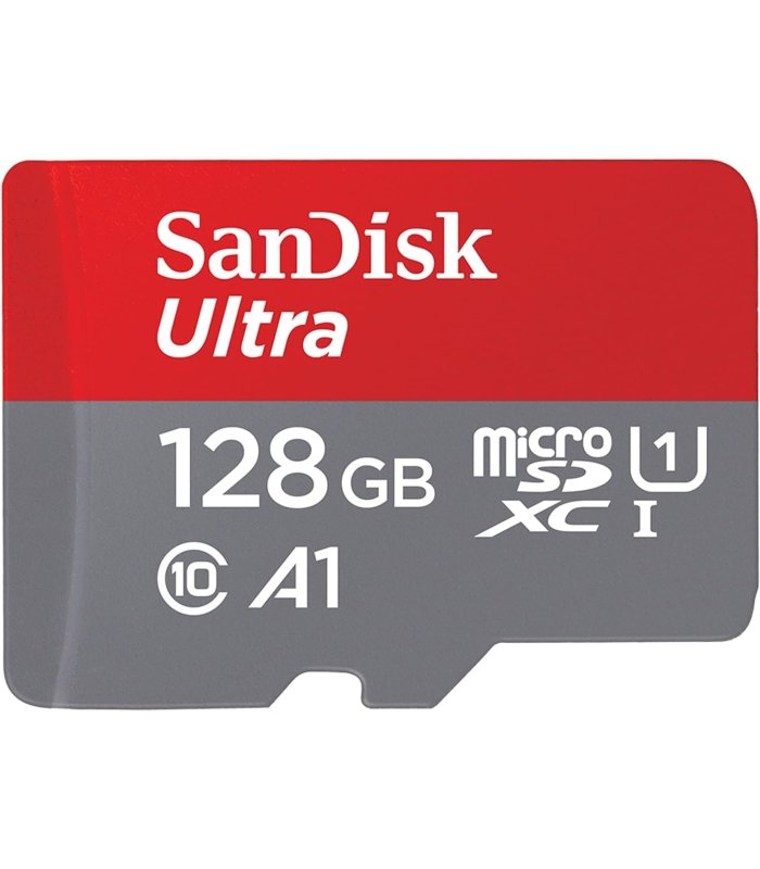 Osta SanDisk MicroSDXC UHS-I 128Gb 100MB/s memory card with SD adapter SDSQUAB-128G-GN6MA Hea hind