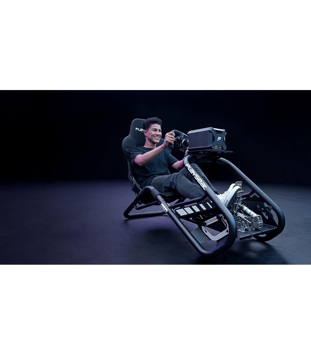 Osta Playseat Trophy Sim Racing kokpiti võidusõidutool, must Hea hind
