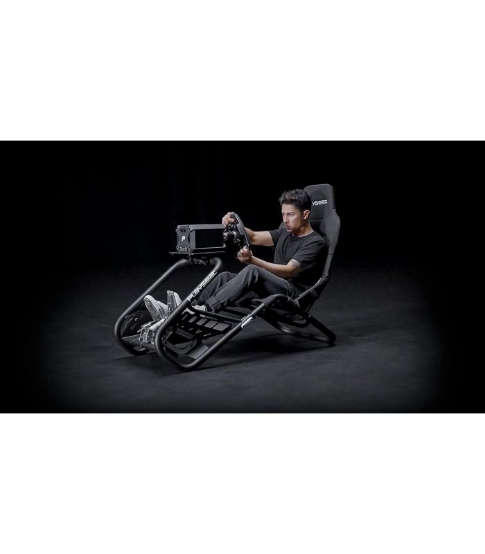 Osta Playseat Trophy Sim Racing kokpiti võidusõidutool, must Hea hind