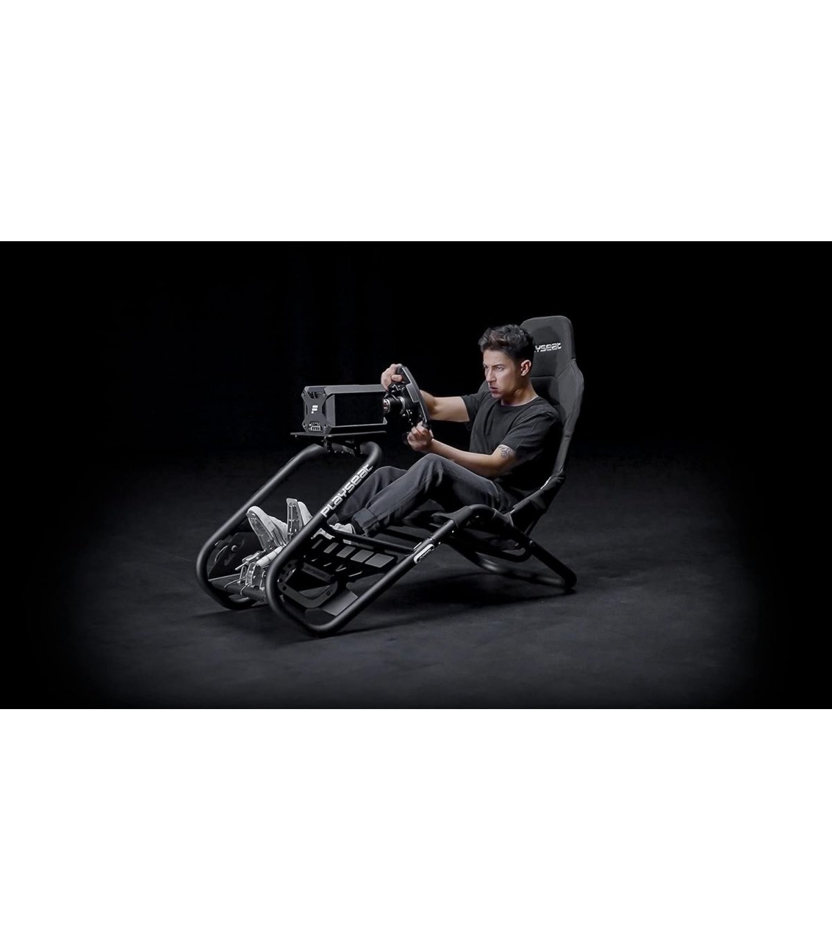 Osta Playseat Trophy Sim Racing kokpiti võidusõidutool, must Hea hind