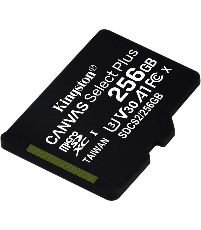 Pirkt Kingston Canvas Select Plus microSD Card 256GB Lieliska cena
