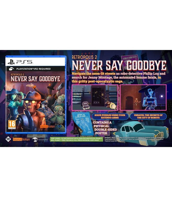 Pirkt Retropolis 2: Never Say Goodbye PSVR2 PS5 Lieliska cena