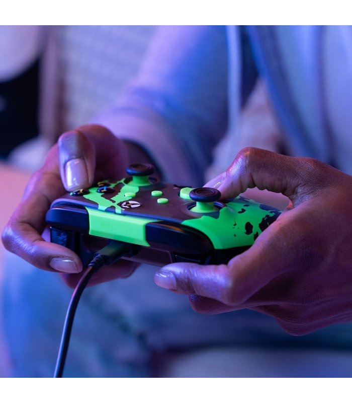 Buy Wired Controller Rematch Glow Jolt Green PDP XBOX One / Xbox Series for Great Price