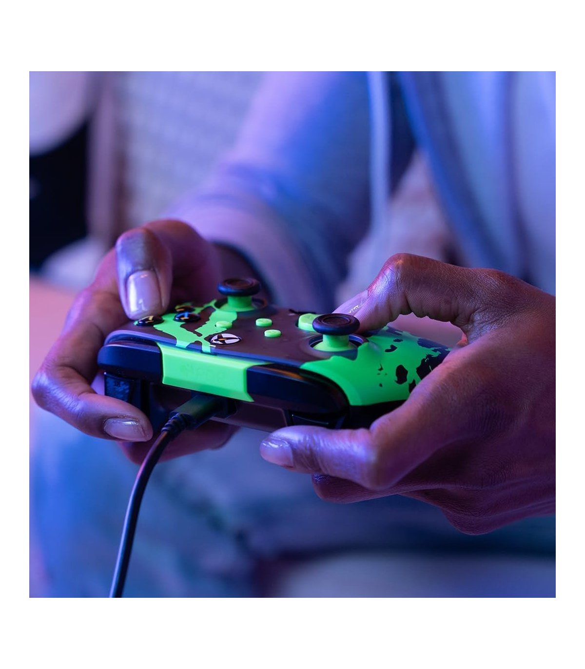 Buy Wired Controller Rematch Glow Jolt Green PDP XBOX One / Xbox Series for Great Price