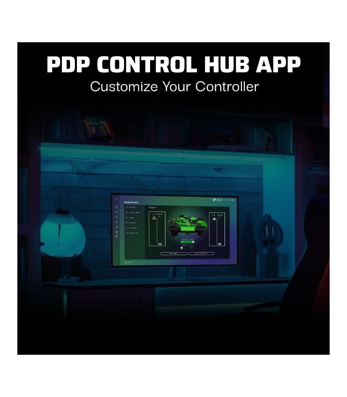 Buy Wired Controller Rematch Glow Jolt Green PDP XBOX One / Xbox Series for Great Price