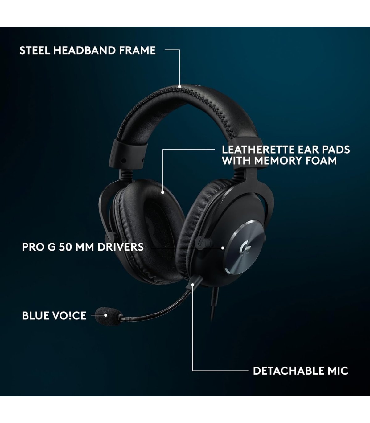 Pirkt Logitech G Pro X SE Wired Gaming Headset with Microphone USB Lieliska cena