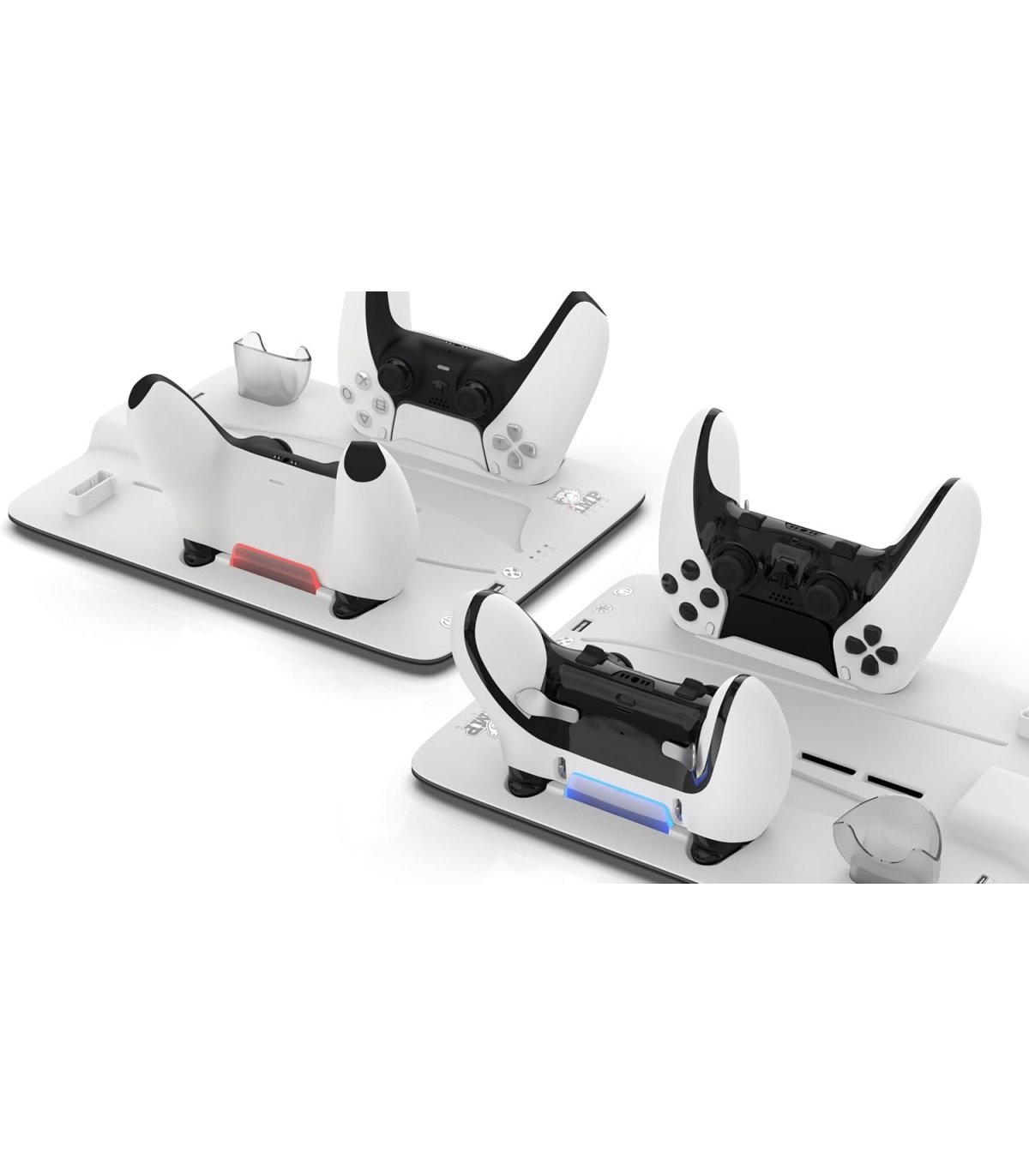 Купить Двойная зарядная подставка Imp DLX с вентилятором и игровой подставкой для PlayStation 5 (тонкая, цифровая) Отличная цена