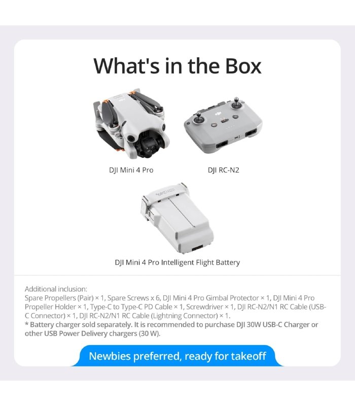 Купить DJI Mini 4 Pro (DJI RC-N2) Дрон 4K HDR Отличная цена