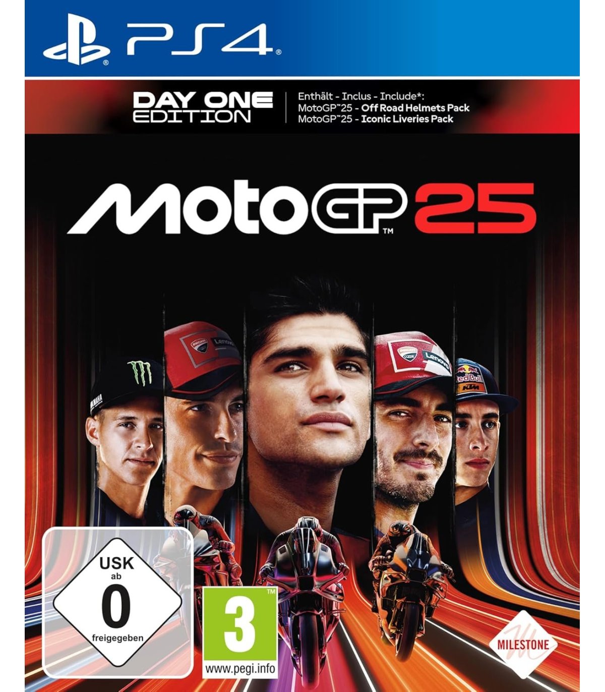 Купить MotoGP 25 Day One edition PS4 Отличная цена