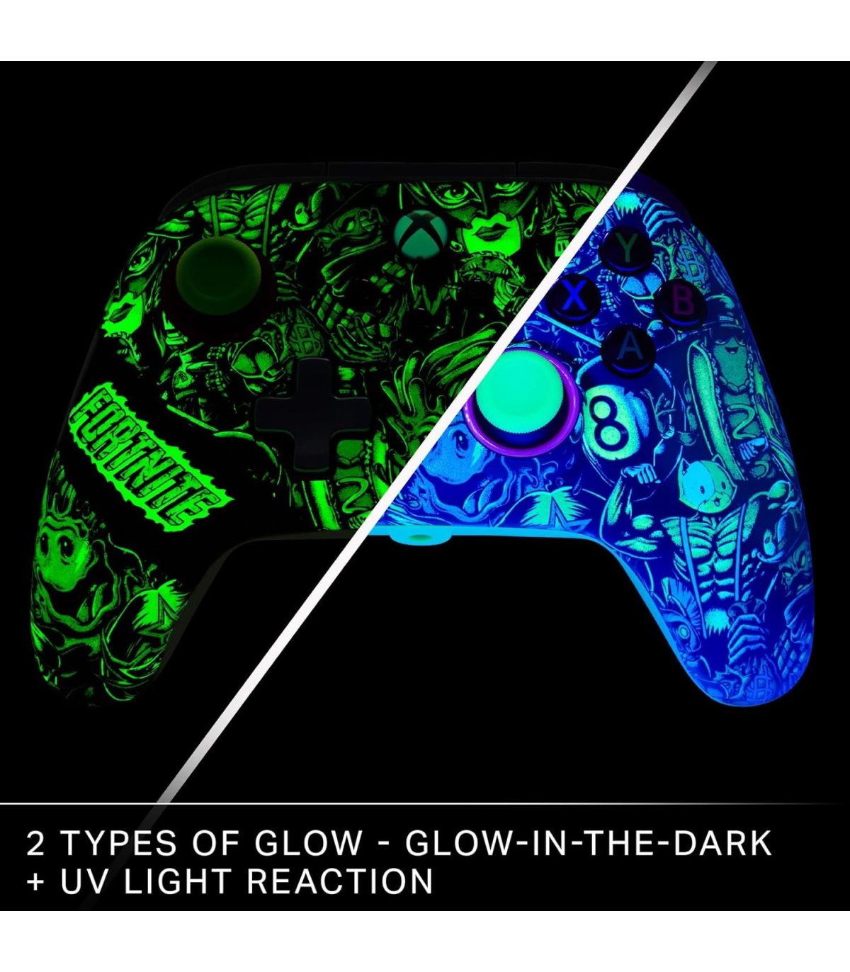 Pirkt Wired Controller PowerA Advanced Fortnite Glow XBOX One / Xbox Series Lieliska cena
