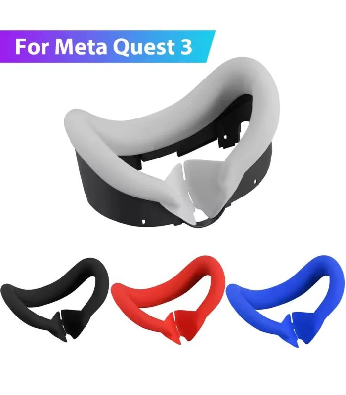 Купить Силиконовая маска для очков Meta Quest 3 Черная Отличная цена