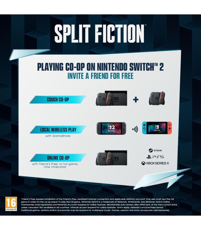 Купить Split Fiction Nintendo Switch 2 Отличная цена