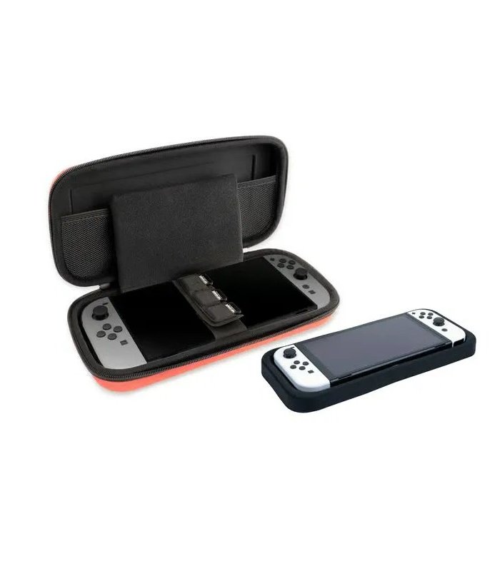 Купить Чехол Pastel Red Nacon L для Nintendo Switch 2 (подходит для всех Switch) Отличная цена