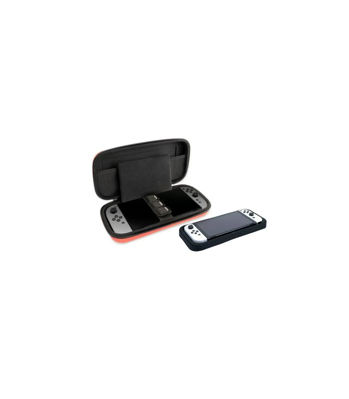 Buy Case Pastel Red Nacon L Nintendo Switch 2 (fits all Switch) for Great Price