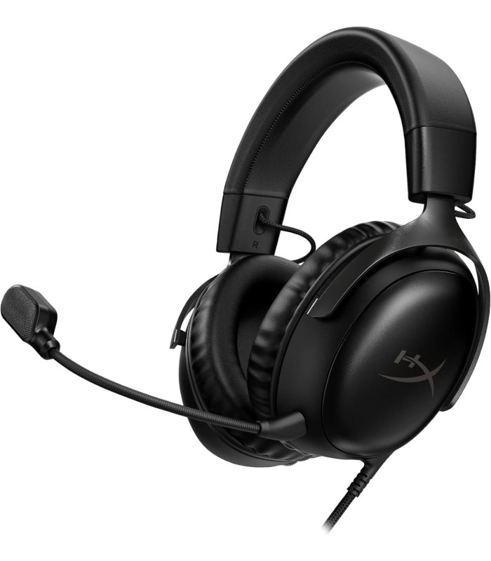 Купить Проводная игровая гарнитура HyperX Cloud III, черный для ПК/PS5/Xbox Series X|S Отличная цена