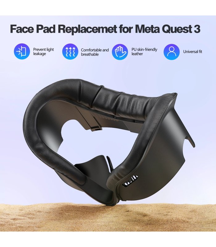 Pirkt More convenient facepiece for Meta Quest 3 Lieliska cena